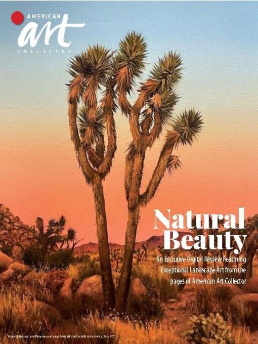 American art collector - natural beauty cover image
