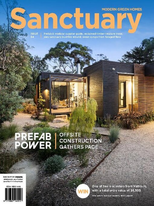 Sanctuary: modern green homes cover image