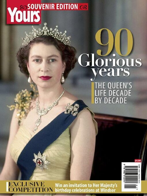 90 glorious years - the queen's life decade by decade cover image