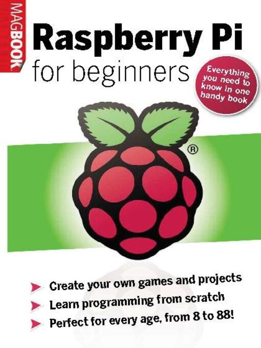 Raspberry pi for beginners mag book cover image