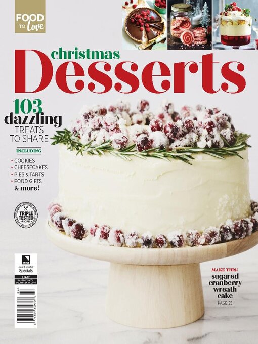 Christmas desserts cover image