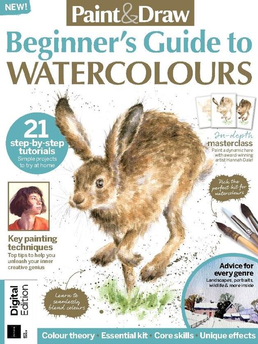 Paint & draw beginner's guide to watercolours cover image