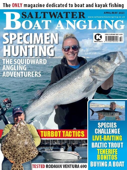 Saltwater boat angling cover image