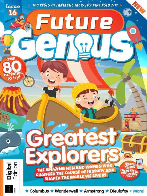 Future genius: greatest explorers cover image