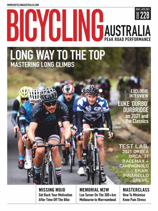 Bicycling australia cover image