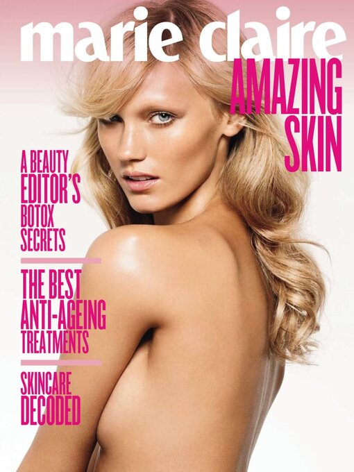 Marie claire: how to get amazing skin guide cover image