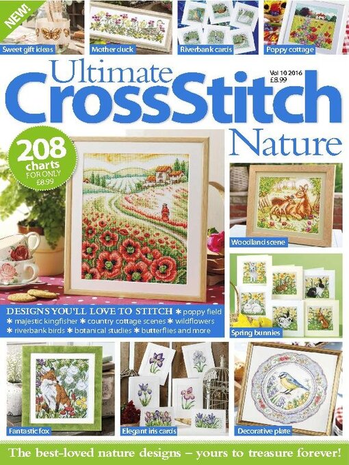 Ultimate cross stitch nature cover image