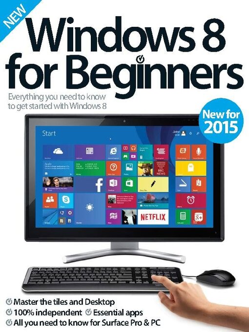 Windows 8 for beginners cover image