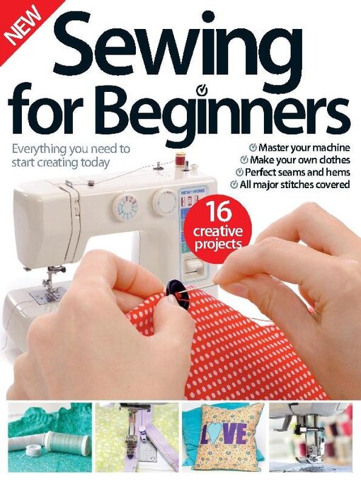 Sewing for beginners cover image