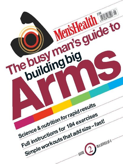 Men's health the busy man's guide to building big arms cover image
