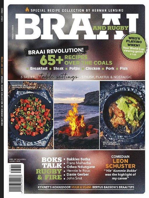 Braai and rugby 2023 cover image
