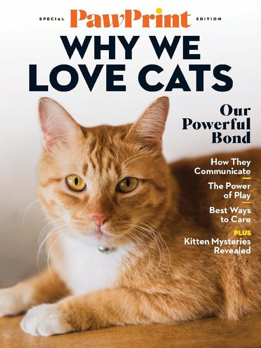 Pawprint why we love cats cover image