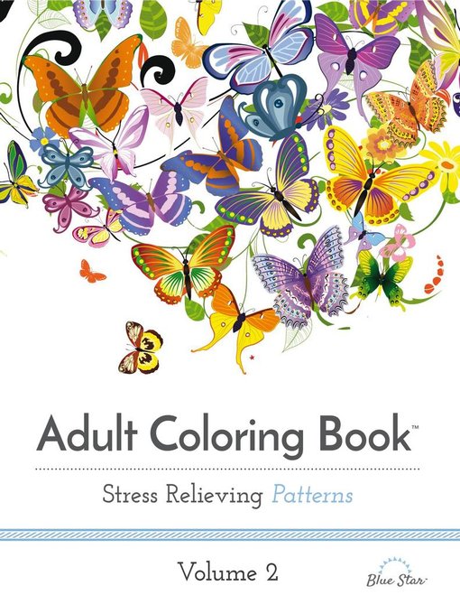 Adult coloring book: stress relieving patterns, volume 2 cover image