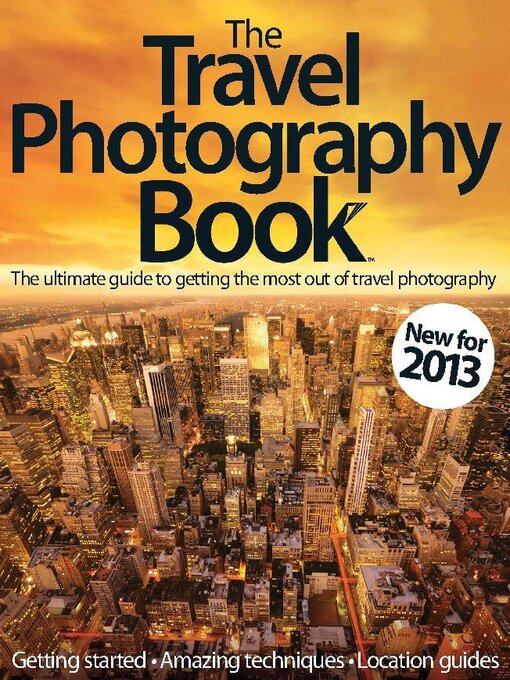 The travel photography book cover image