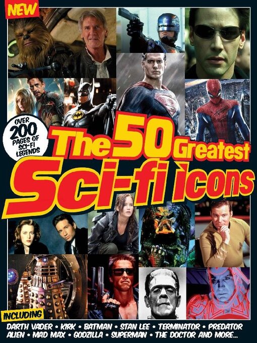 The 50 greatest scifi icons cover image