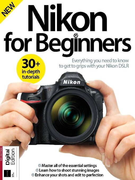 Cover Image of Nikon for beginners