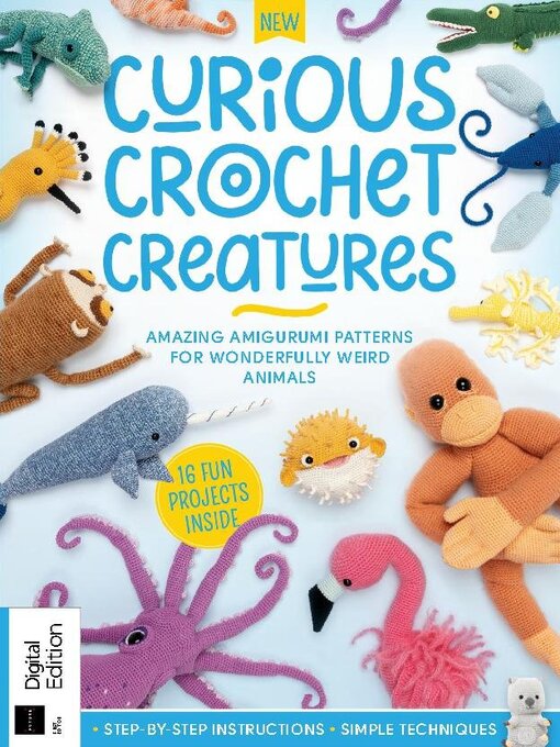 Cover Image of Curious crochet creatures