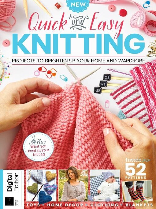 Quick & easy knitting cover image