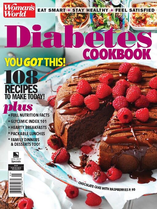 Diabetes cookbook cover image