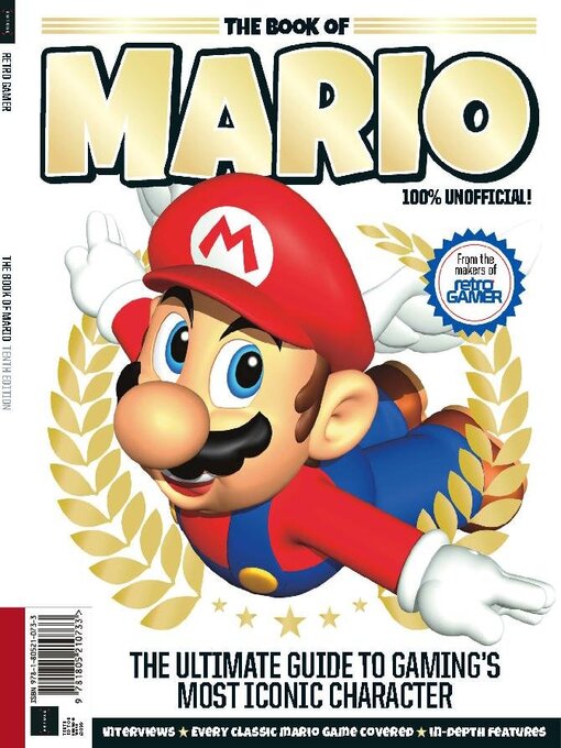 Cover Image of Retro gamer book of mario