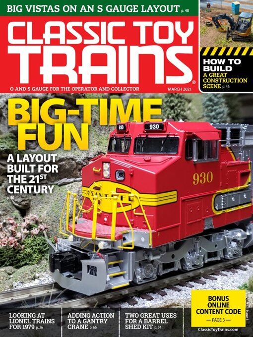 Classic toy trains cover image