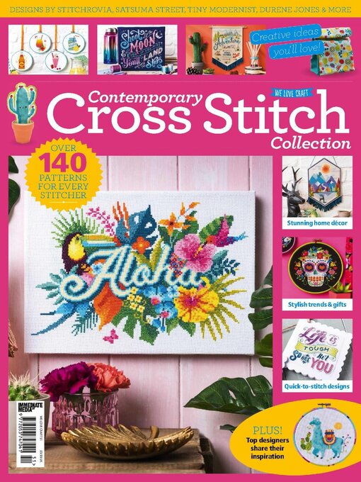 Contemporary cross stitch collection cover image