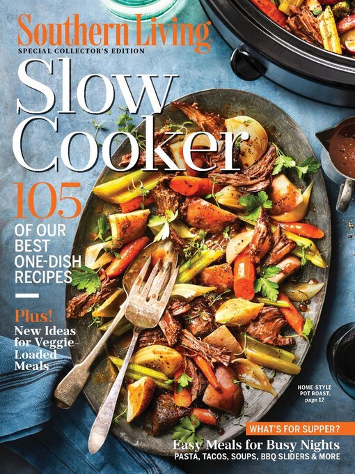 Southern living slow cooker cover image