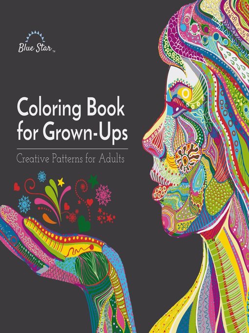 Coloring book for grown ups: creative patterns for adults cover image