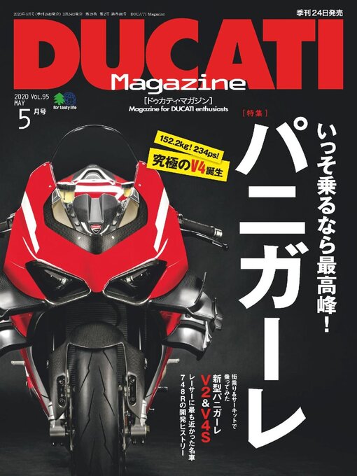 Ducati magazine cover image
