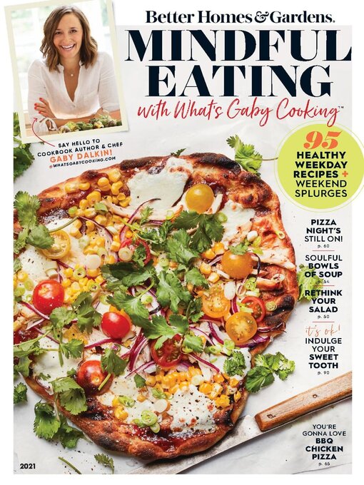 Bh&g mindful eating with gaby dalkin cover image