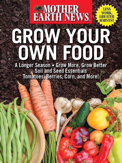 Mother earth news grow your own food cover image