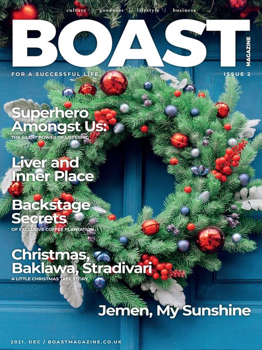 Boast magazine cover image