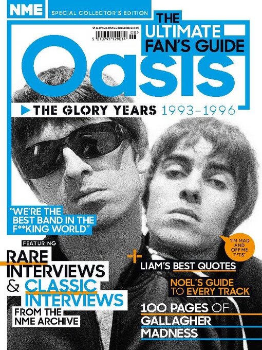 Nme special collectors℗þ magazine - oasis cover image