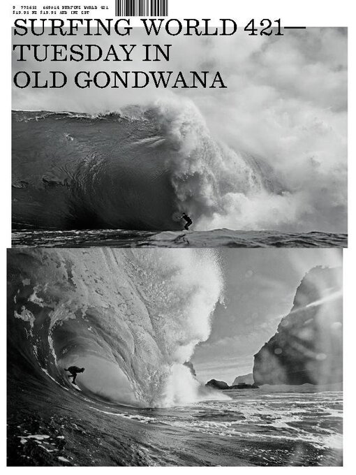 Surfing world magazine cover image