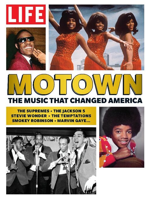 Various pictures of black Motown music artists