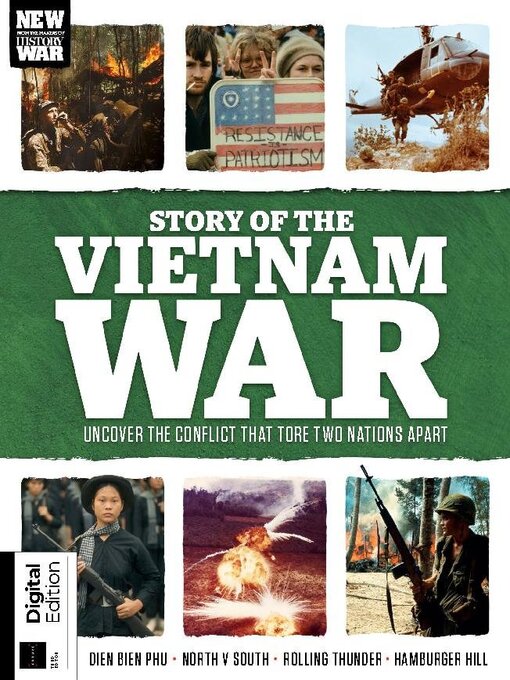 History of war story of the vietnam war cover image