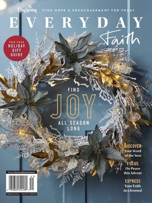 Everyday faith winter 2023 cover image