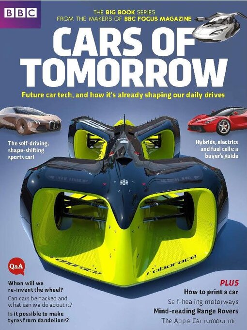 Cars of tomorrow cover image