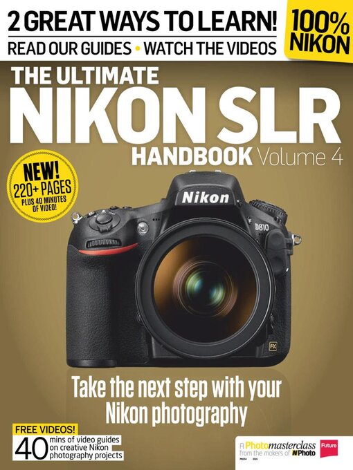 Ultimate nikon slr handbook cover image
