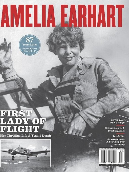 Cover Image of Amelia earhart