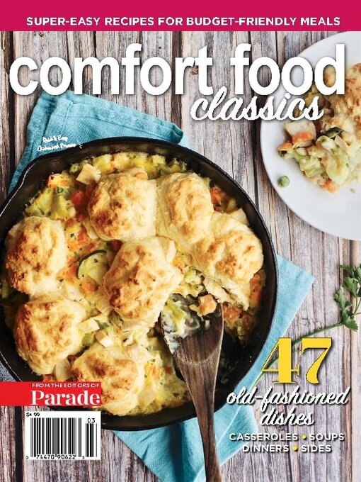 Cover Image of Comfort food classics