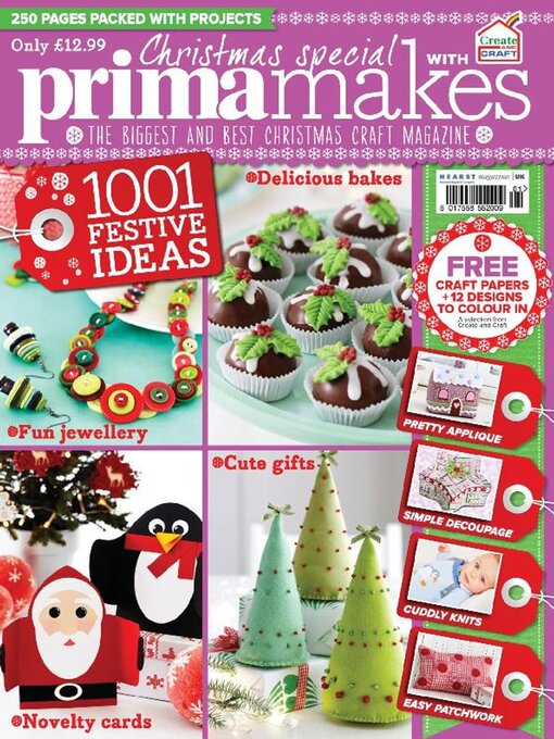 Prima makes, create and craft - 2016 cover image
