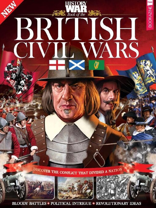 History of war book of the british civil wars cover image