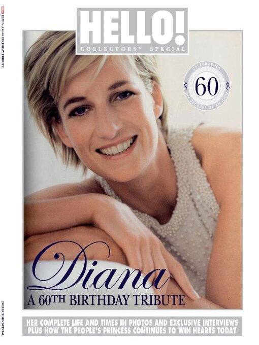 Hello! collectors' special - diana, a 60th birthday tribute cover image