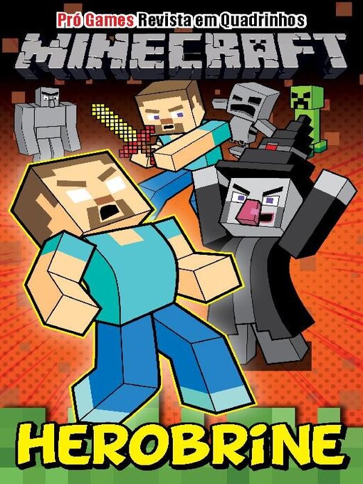 Minecraft revista em quadrinhos cover image