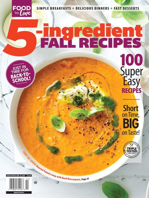 5-ingredient Fall Recipes