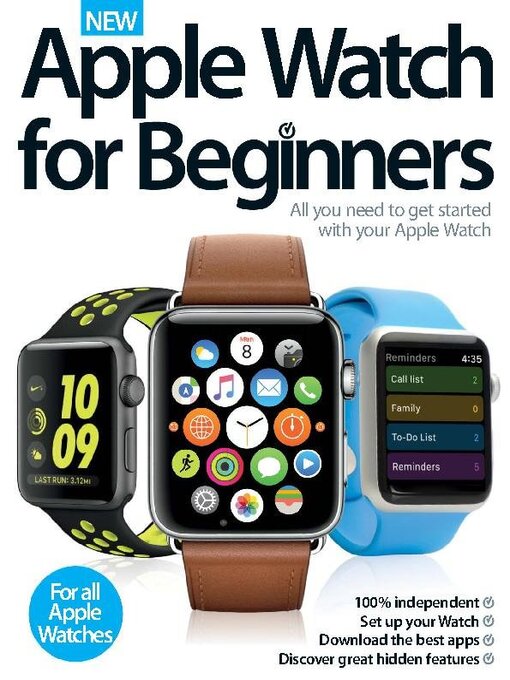 Apple watch for beginners cover image