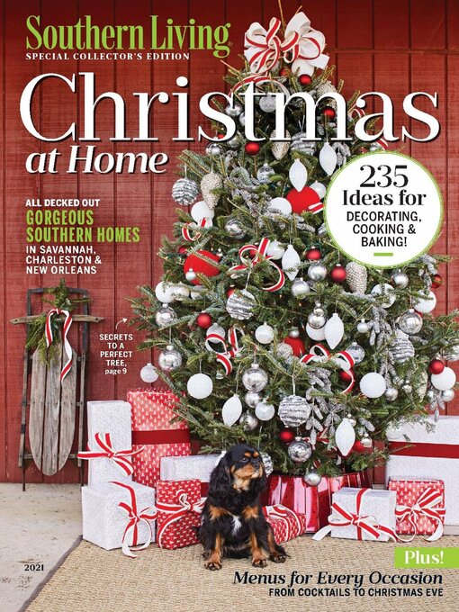 Southern living christmas at home cover image