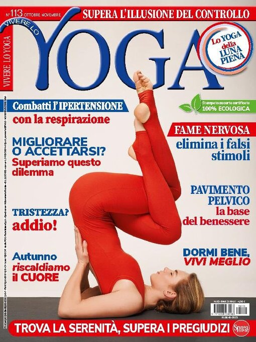 Vivere lo yoga cover image