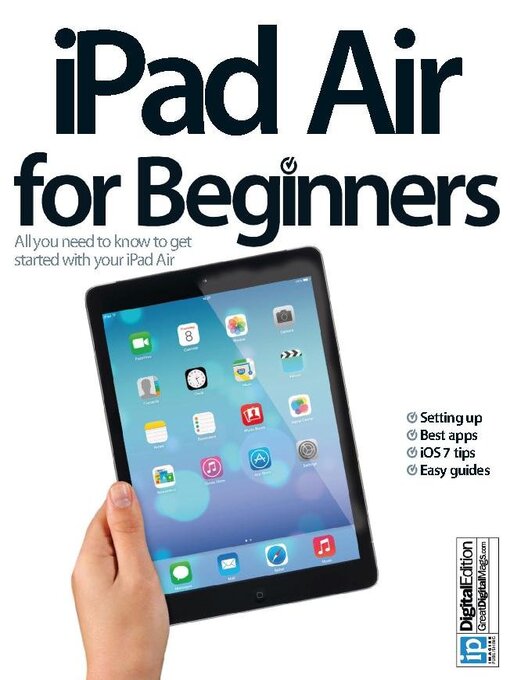 ipad air for beginners cover image
